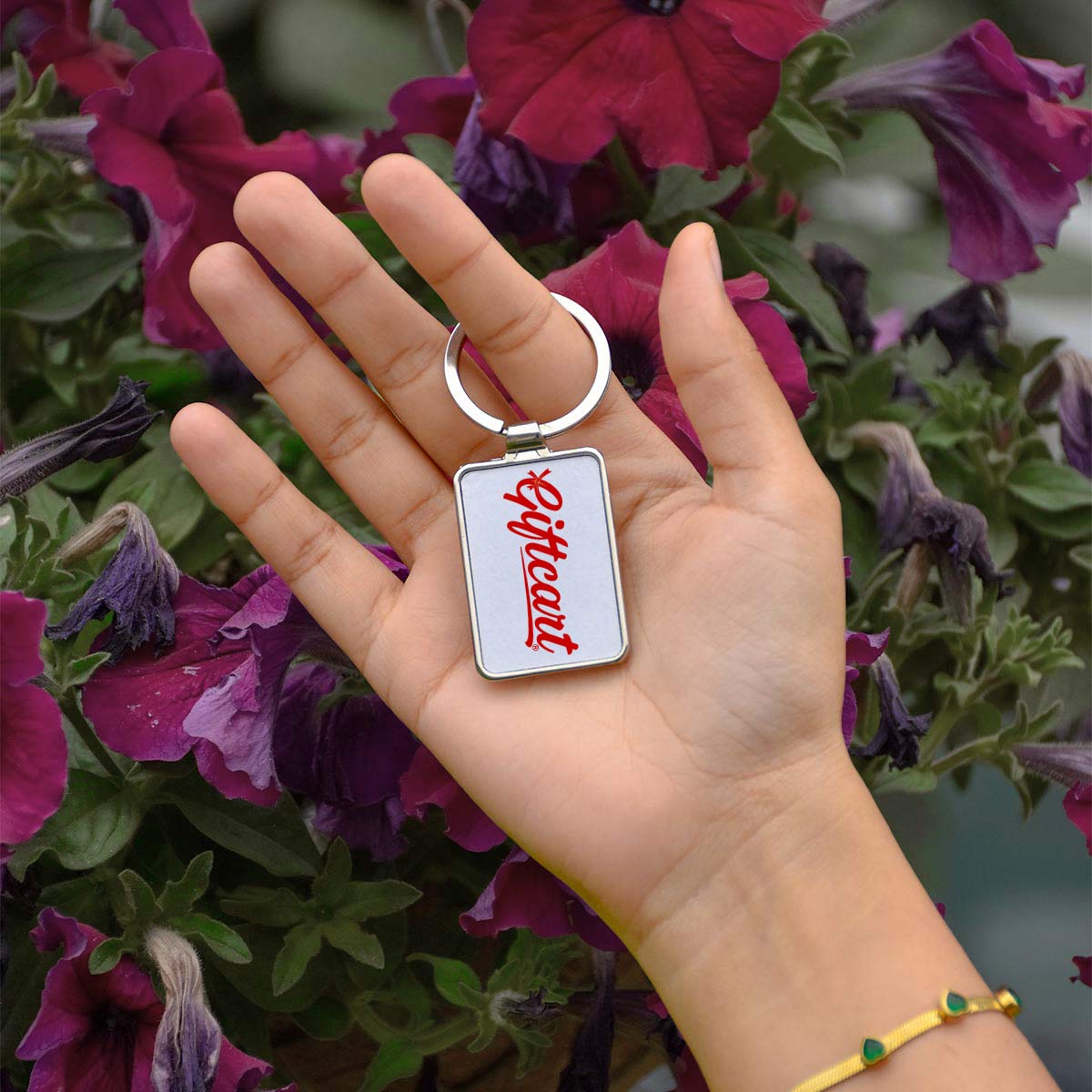 Rectangle Metal Keychain (Bulk/Corporate Orders Only)