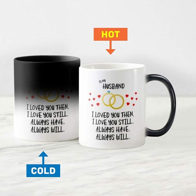 Love My Husband Magic Mug