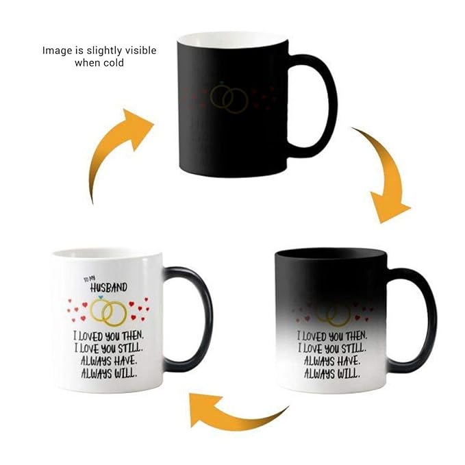Love My Husband Magic Mug