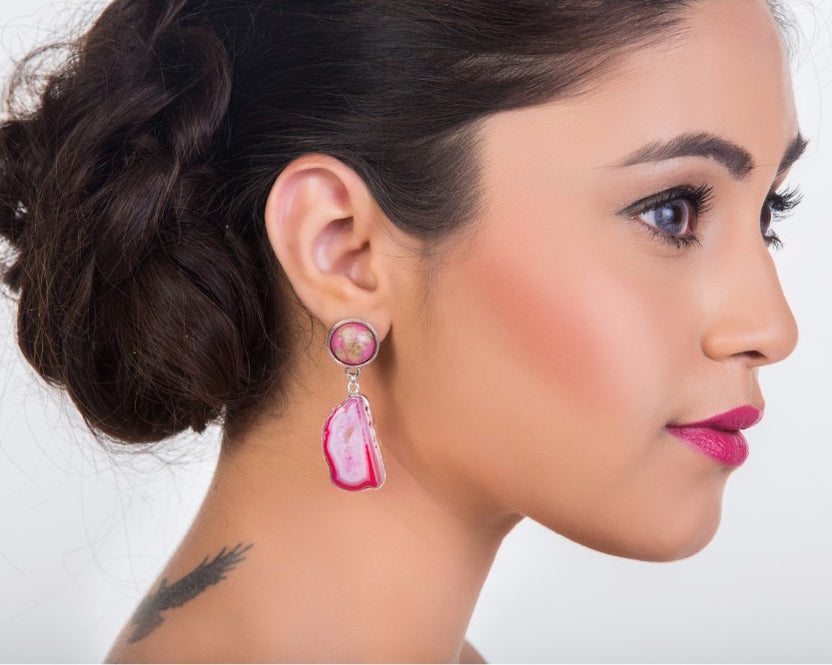 Flora Drop Earrings-2
