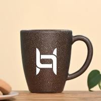 Coffee Fiber Eco Friendly Mug with Bamboo Lid-300ml approx