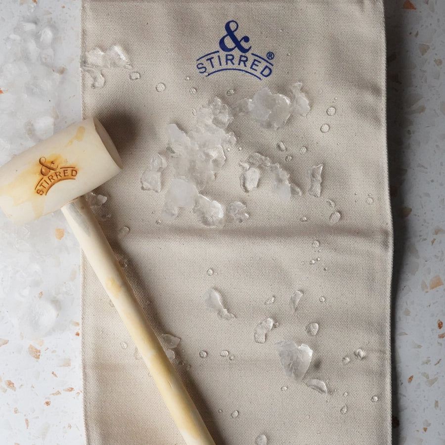 Ice Bag and Mallet (Wooden Hammer)-3