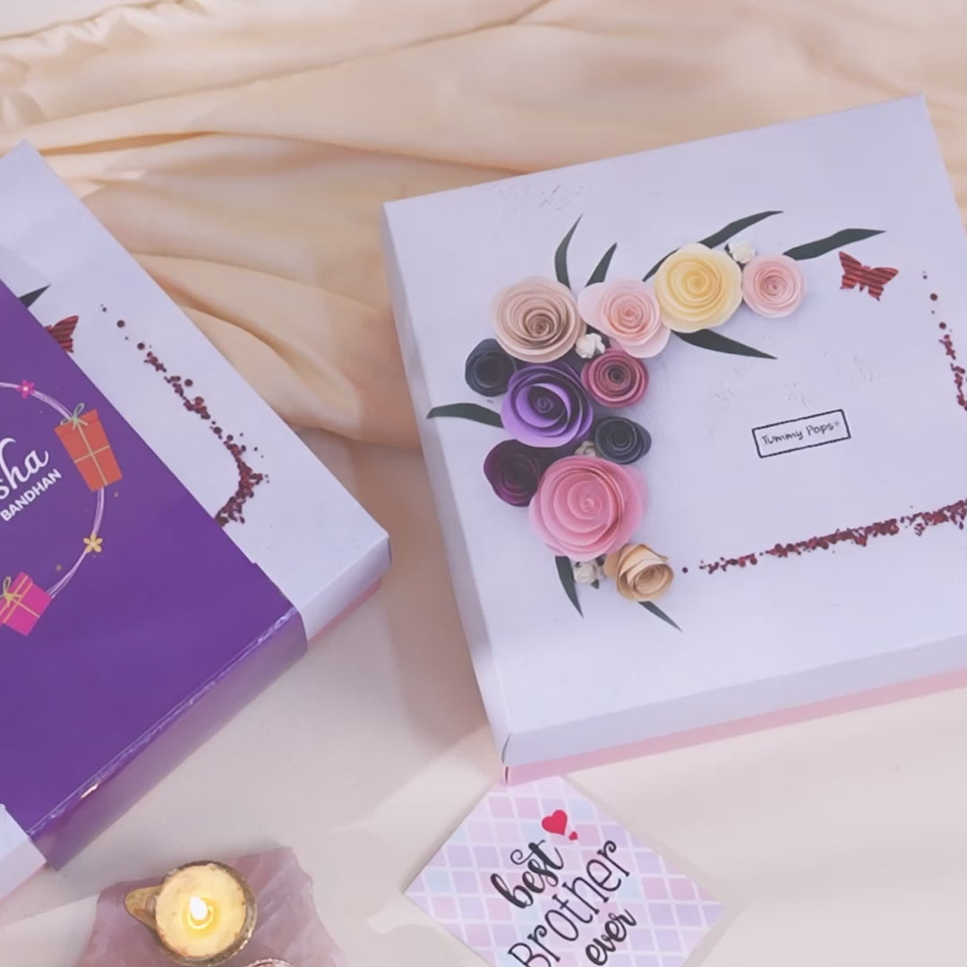 Fiesta Rakhi Hamper Box