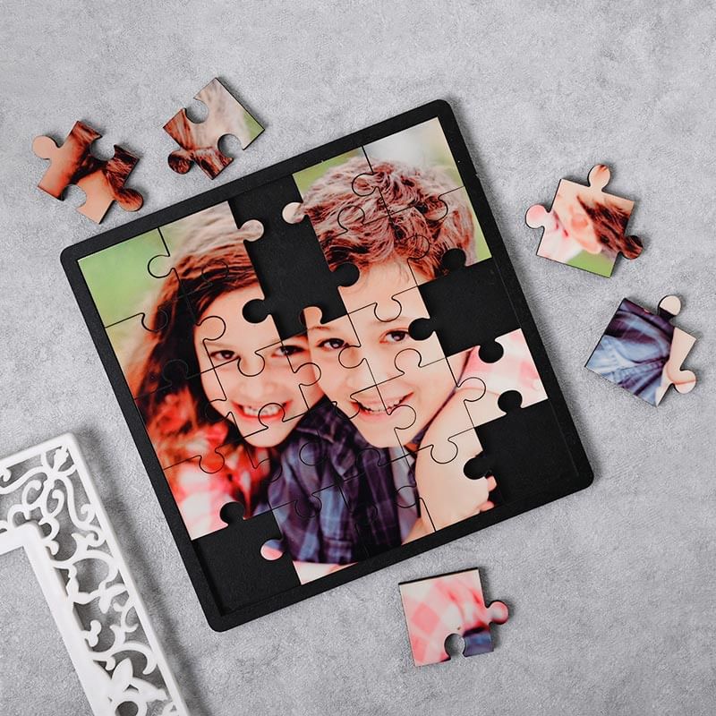 Personalised MDF Sqaure Puzzle