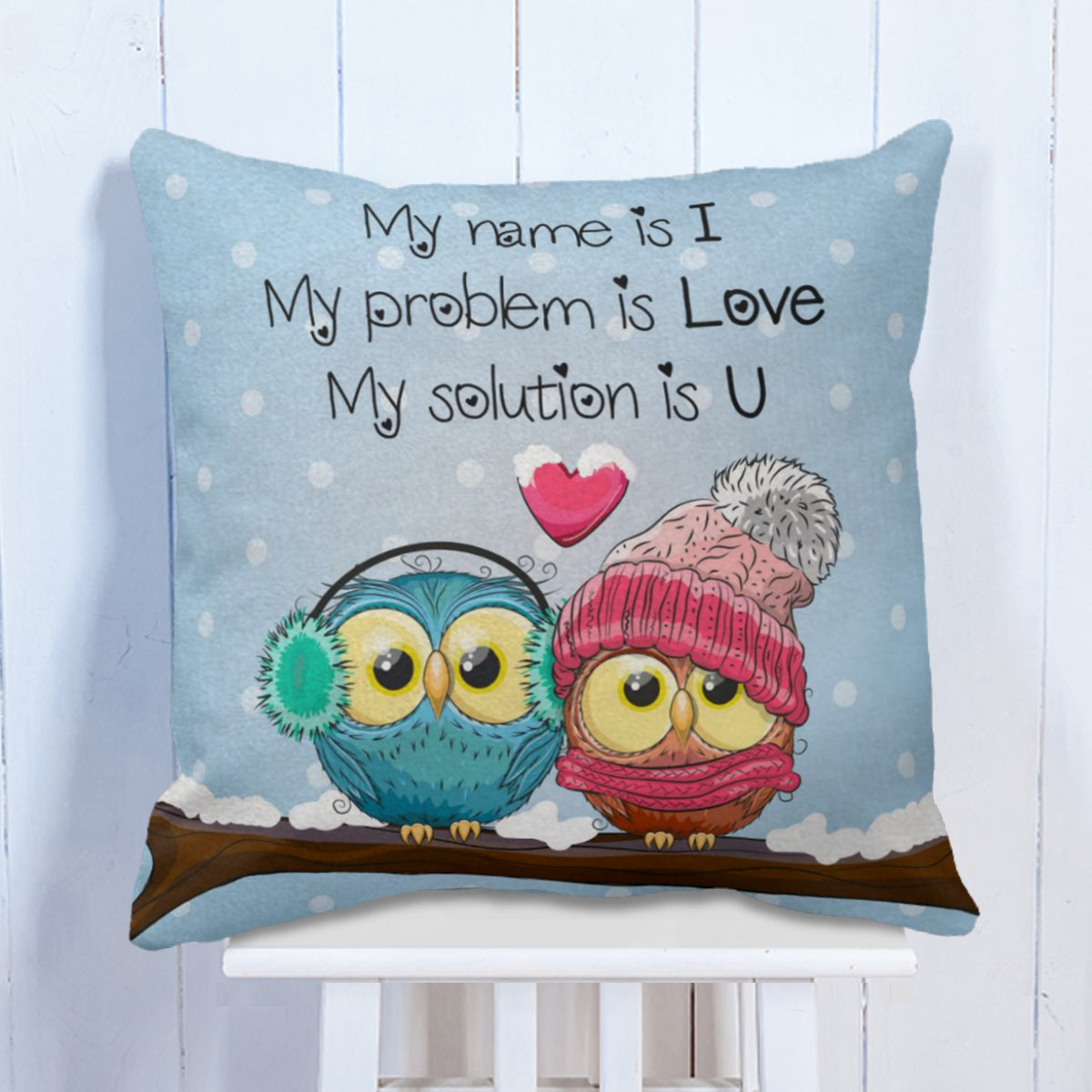 My Solution Is U Cushion Gift For Couple 1