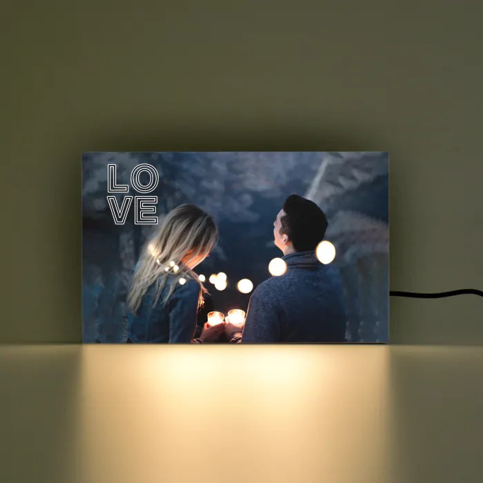 You Light Me Up Personalised Lamp-1