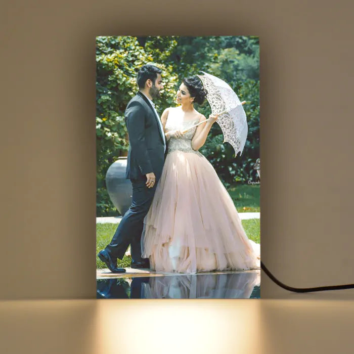 Love You To the Moon Personalised Lamp-2
