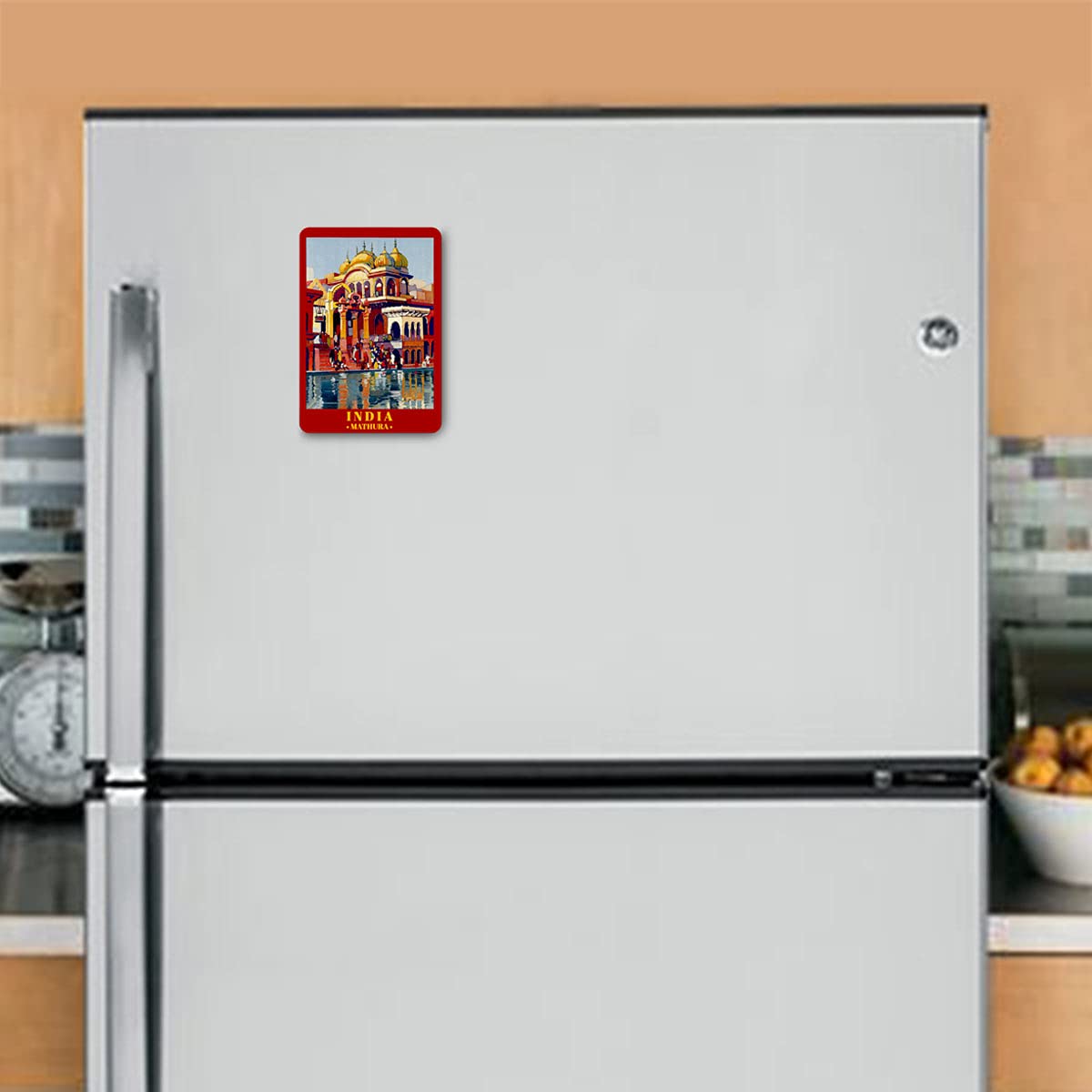 Mathura Travel Souvenir Fridge Magnet-2