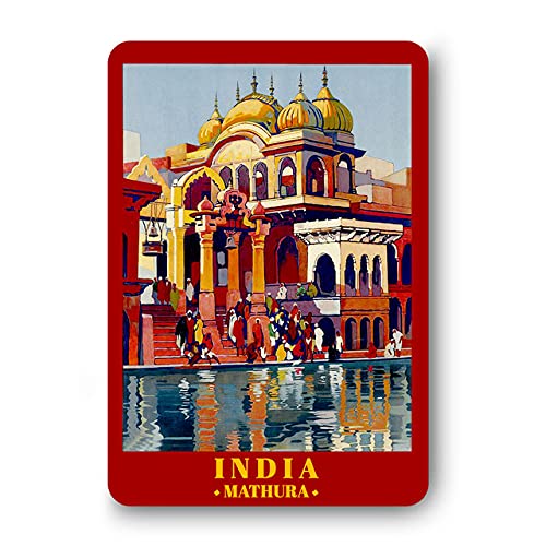 Mathura Travel Souvenir Fridge Magnet-1