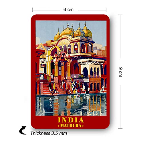 Mathura Travel Souvenir Fridge Magnet-3