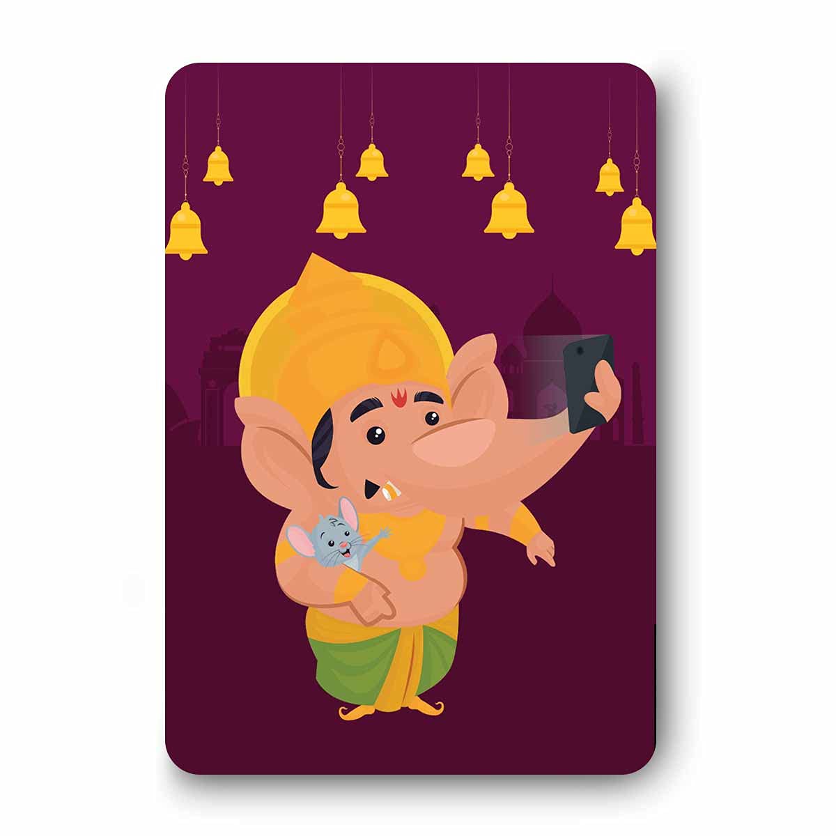 Ganesha Selfie Fridge Magnet-1