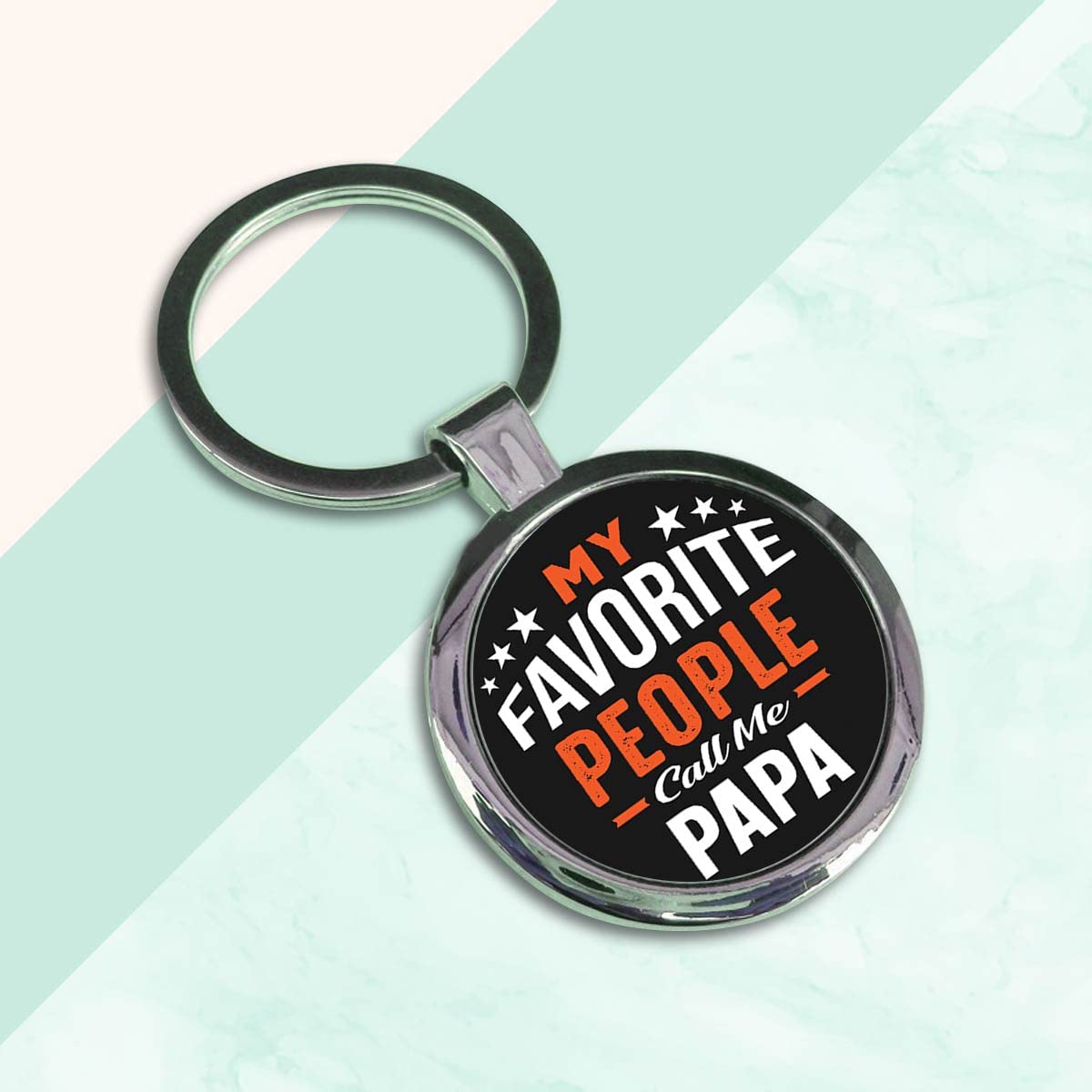 My Favourite People Call Me Papa Keychain Gift for Dad 1
