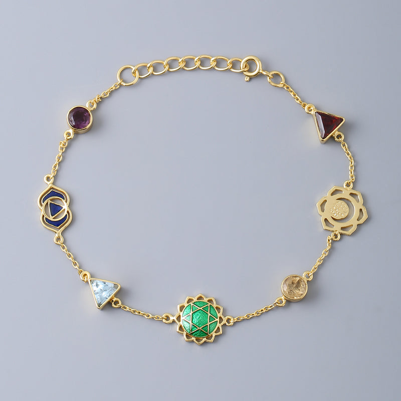 Chakra Chain Bracelet