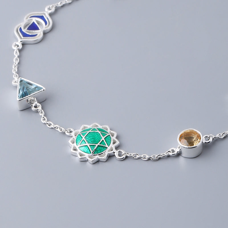 Chakra Chain Bracelet