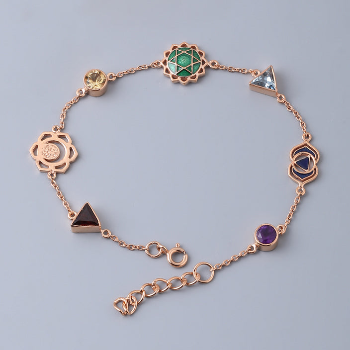 Chakra Chain Bracelet