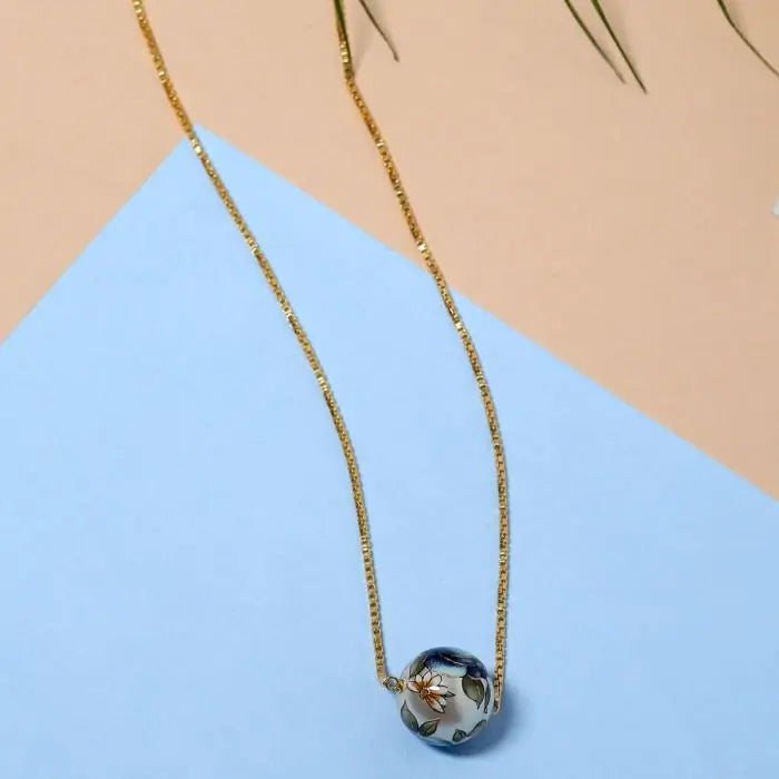 Solo Meenakari Pearl Necklace-1