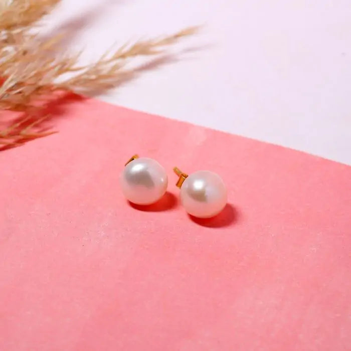 Classic Pearl Studs-1