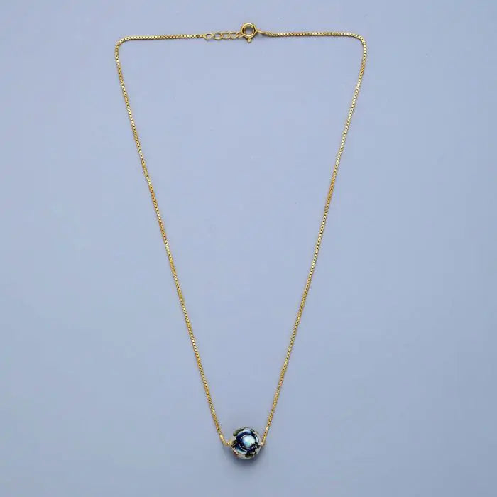 Solo Meenakari Pearl Necklace-2