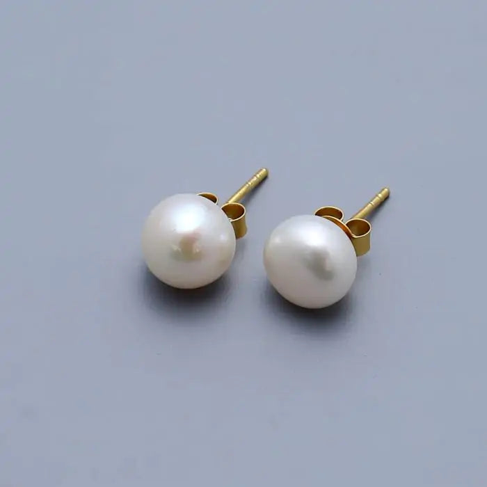 Classic Pearl Studs-2