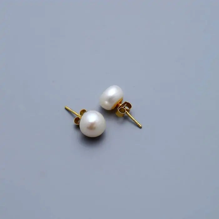 Classic Pearl Studs-3