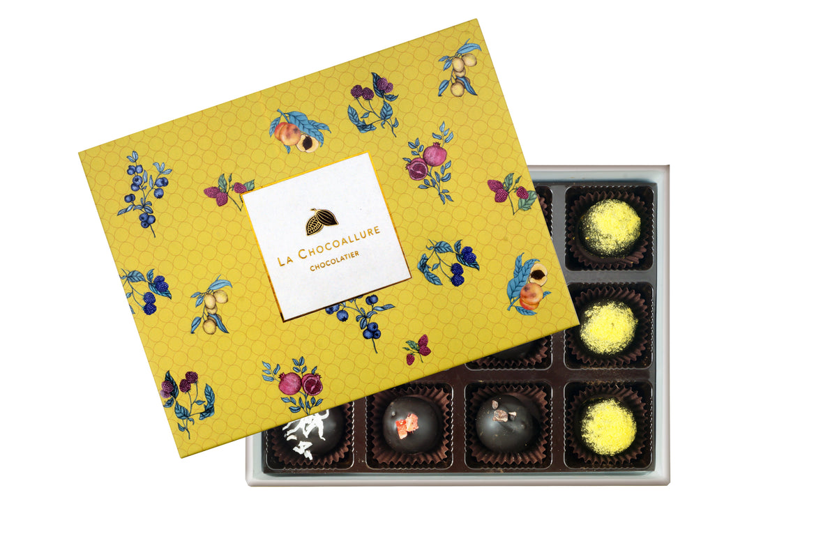 Birthday Treat 12 Pieces Chocolate Truffle Box-1