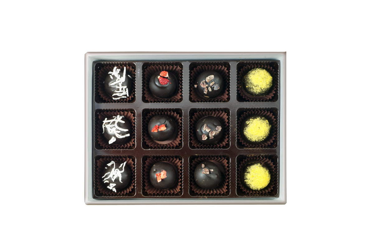 Birthday Treat 12 Pieces Chocolate Truffle Box-2