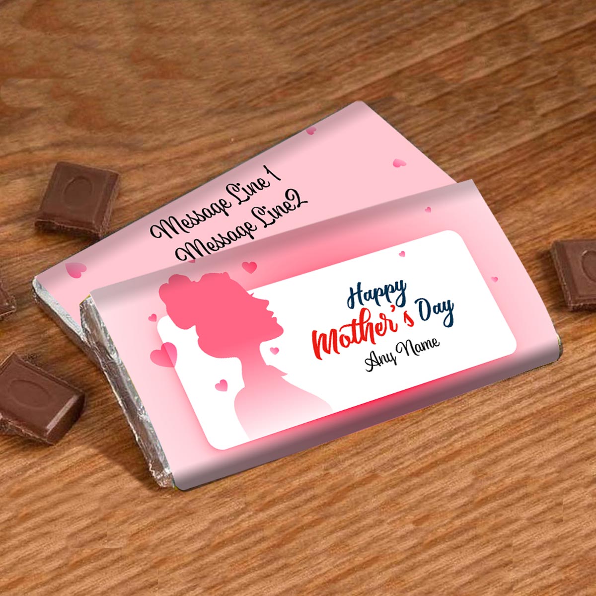 Personalised Choco Bar For Mother Day-1