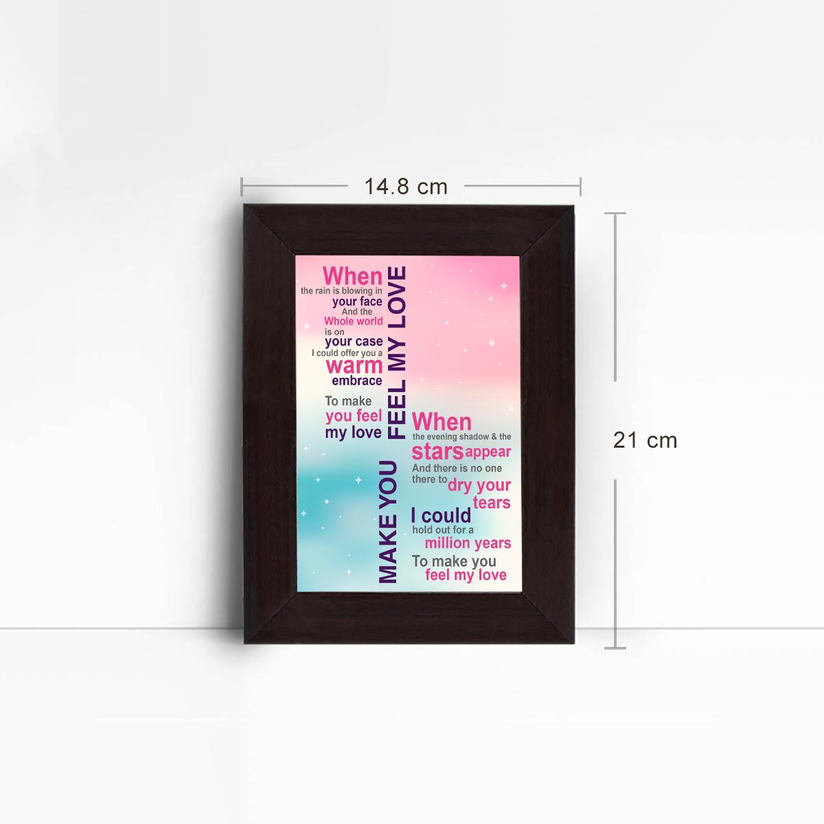 Love Frame with Chocolate-3