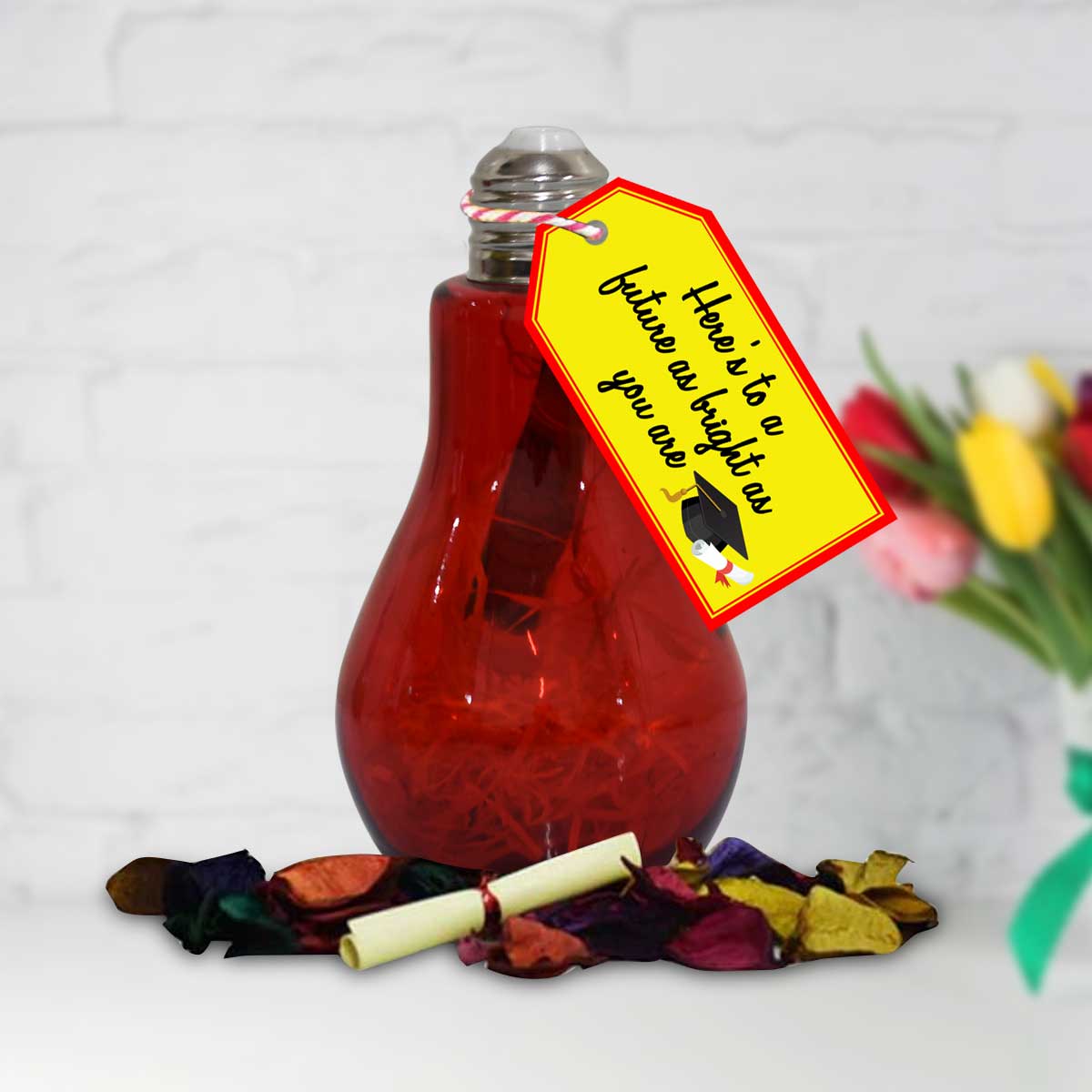 Graduation Gift Bright Future Bulb Jar