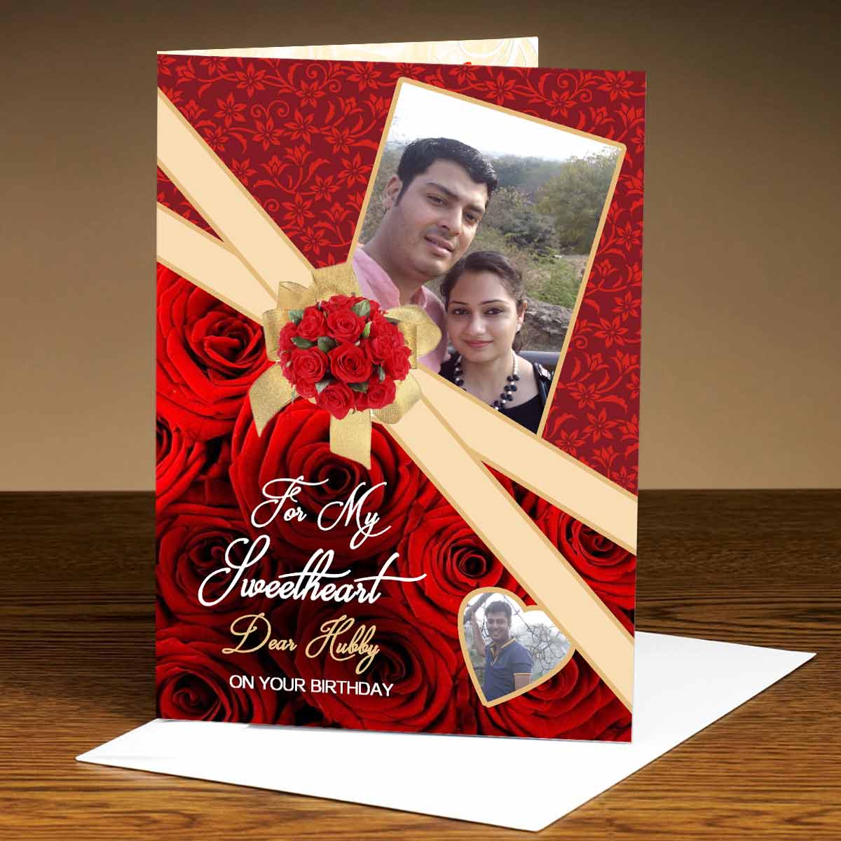 Personalised My Sweetheart Greeting Card-1
