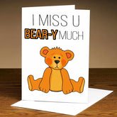 Personalised I Miss You Berr-Y Much Card-1