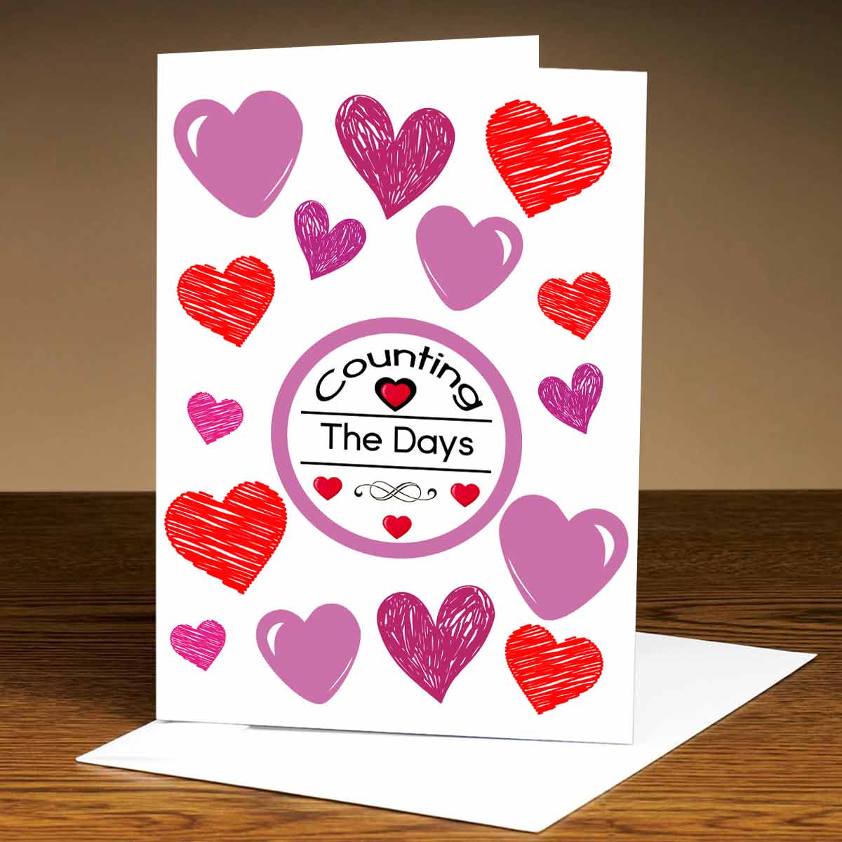 Personalised Waiting To Meet You I Miss You Card-1