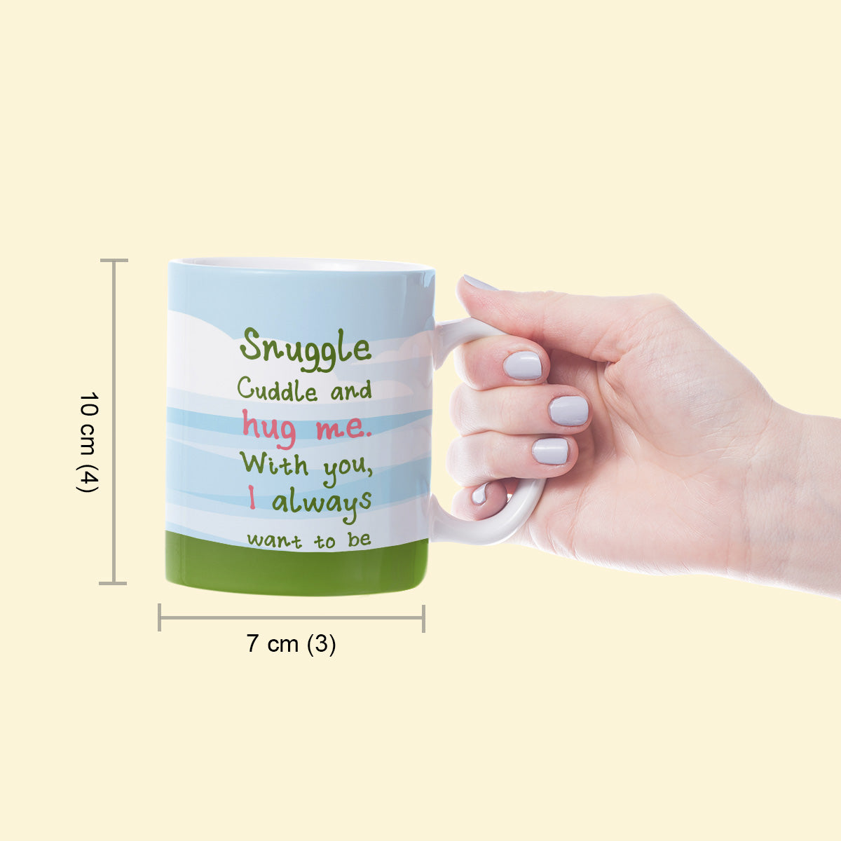 Hug Me Couple Coffee Mug Gift for Hug Day-5