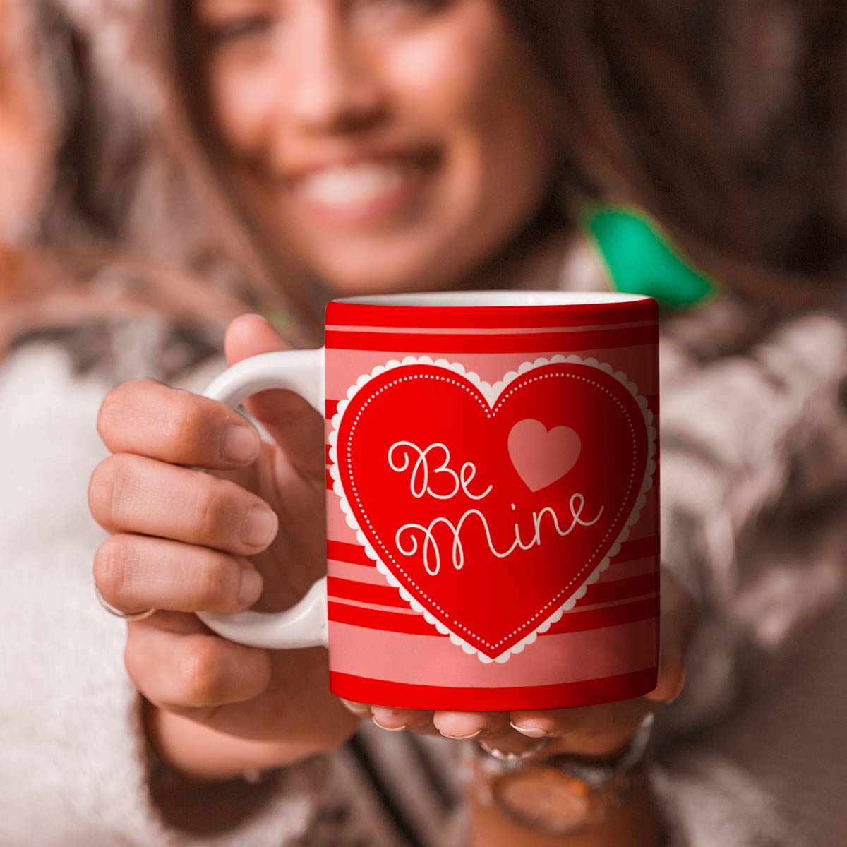 Be Mine Couple Coffee Mug Gift for Valentine's Day-1