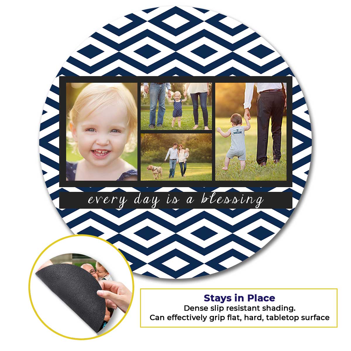 Personalised Family-Themed Mouse Pad