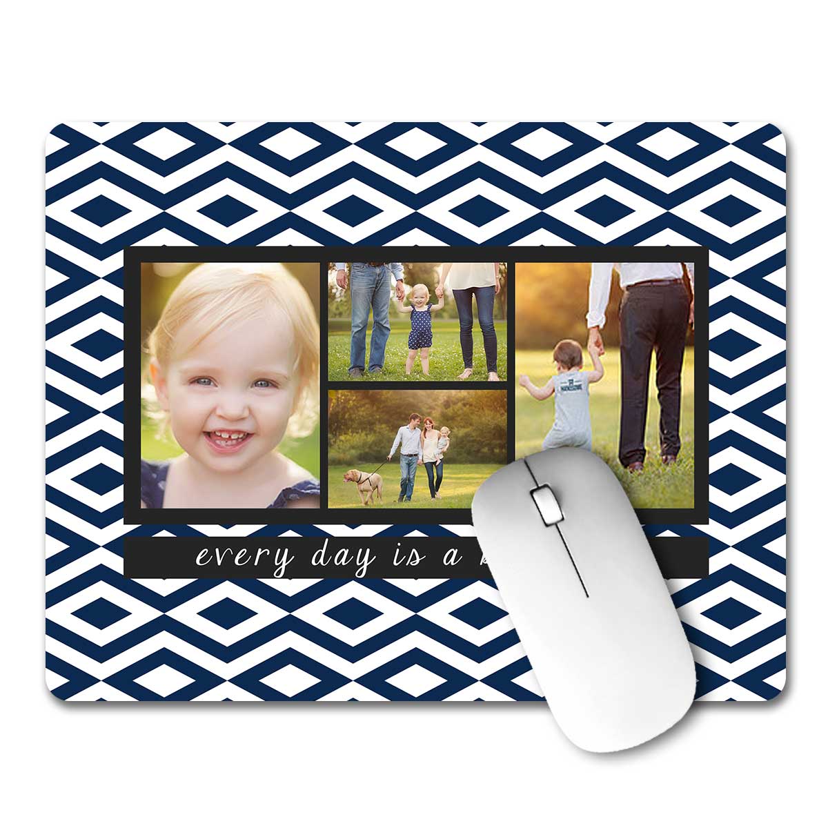 Personalised Family-Themed Mouse Pad