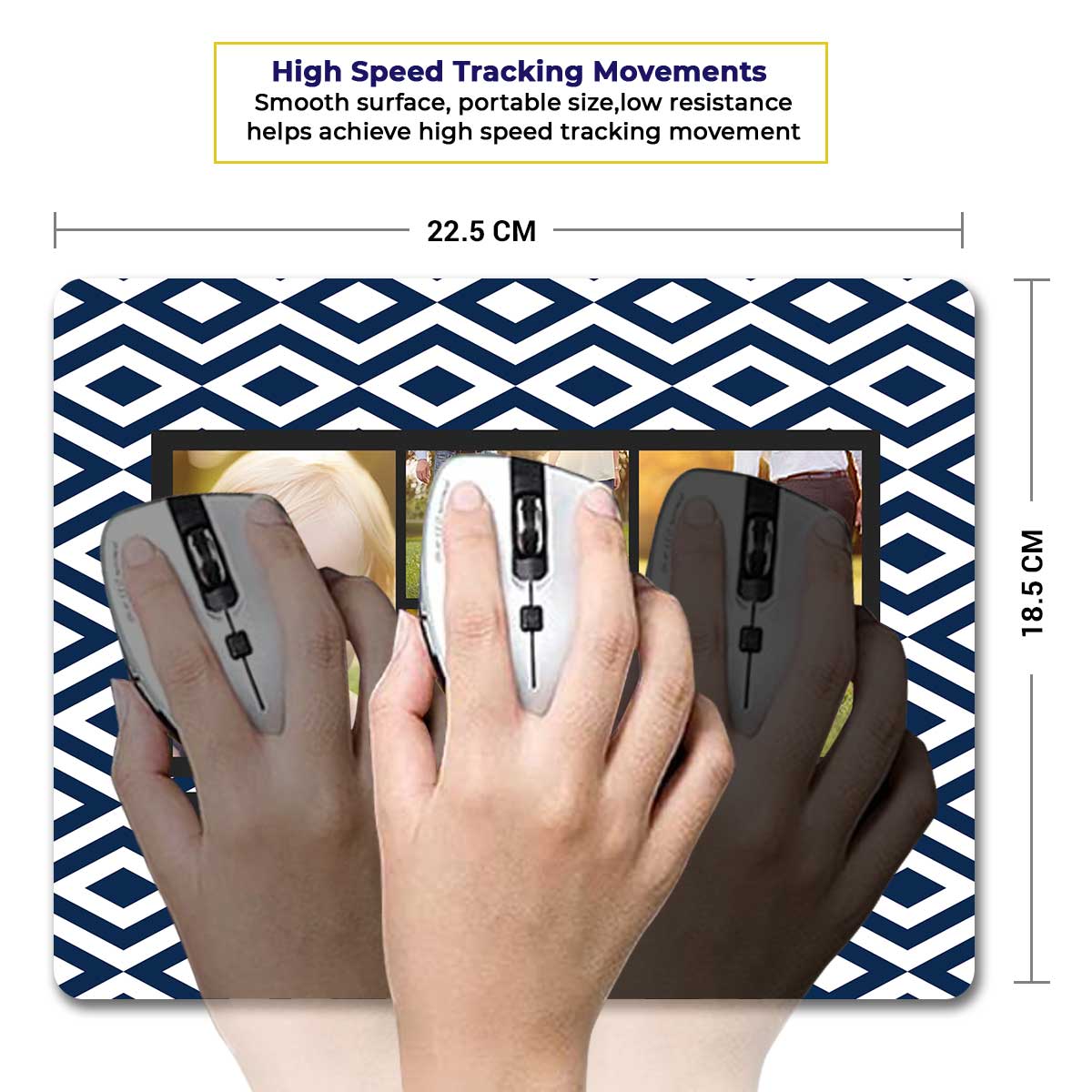 Personalised Family-Themed Mouse Pad