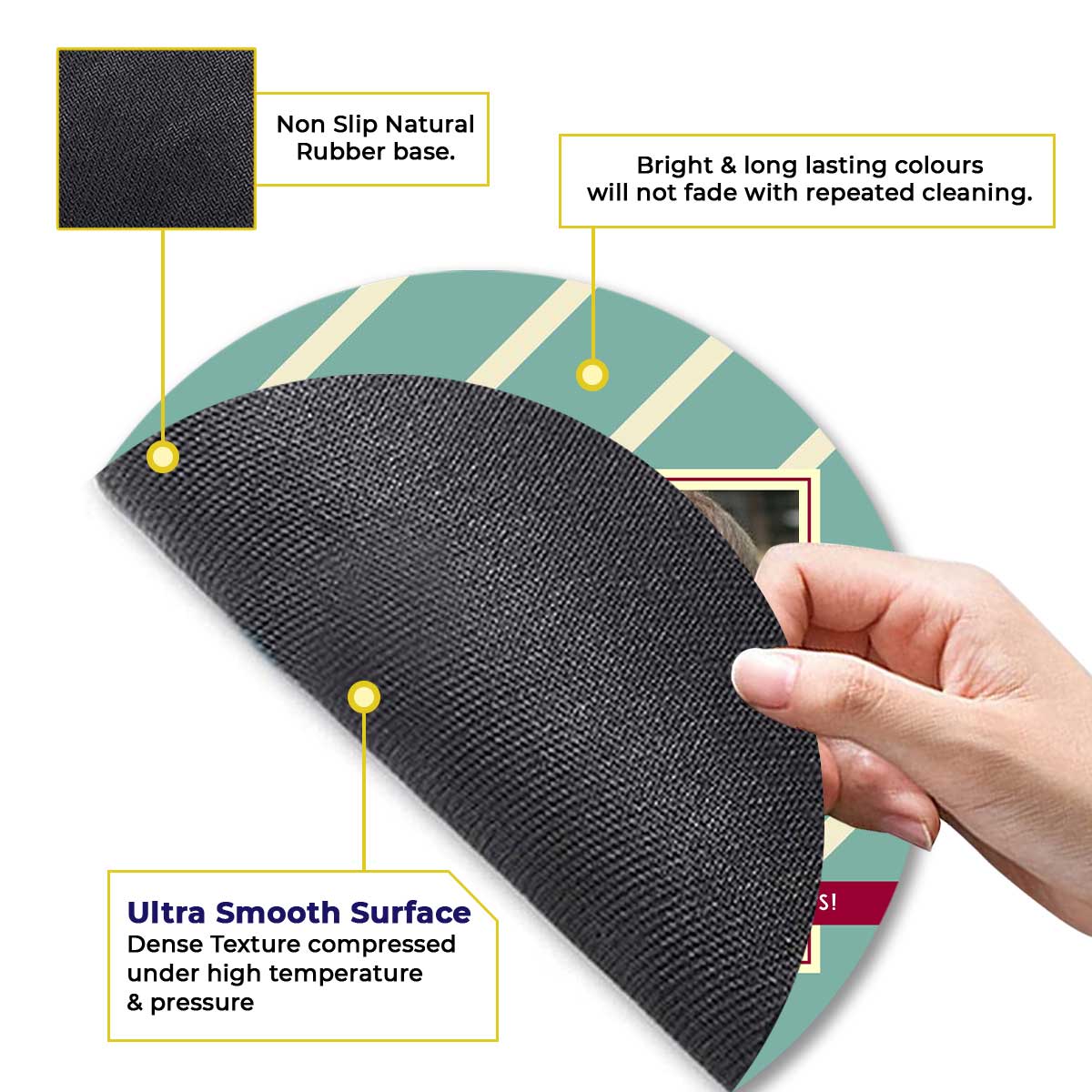 Personalised Single Photo Mouse Pad