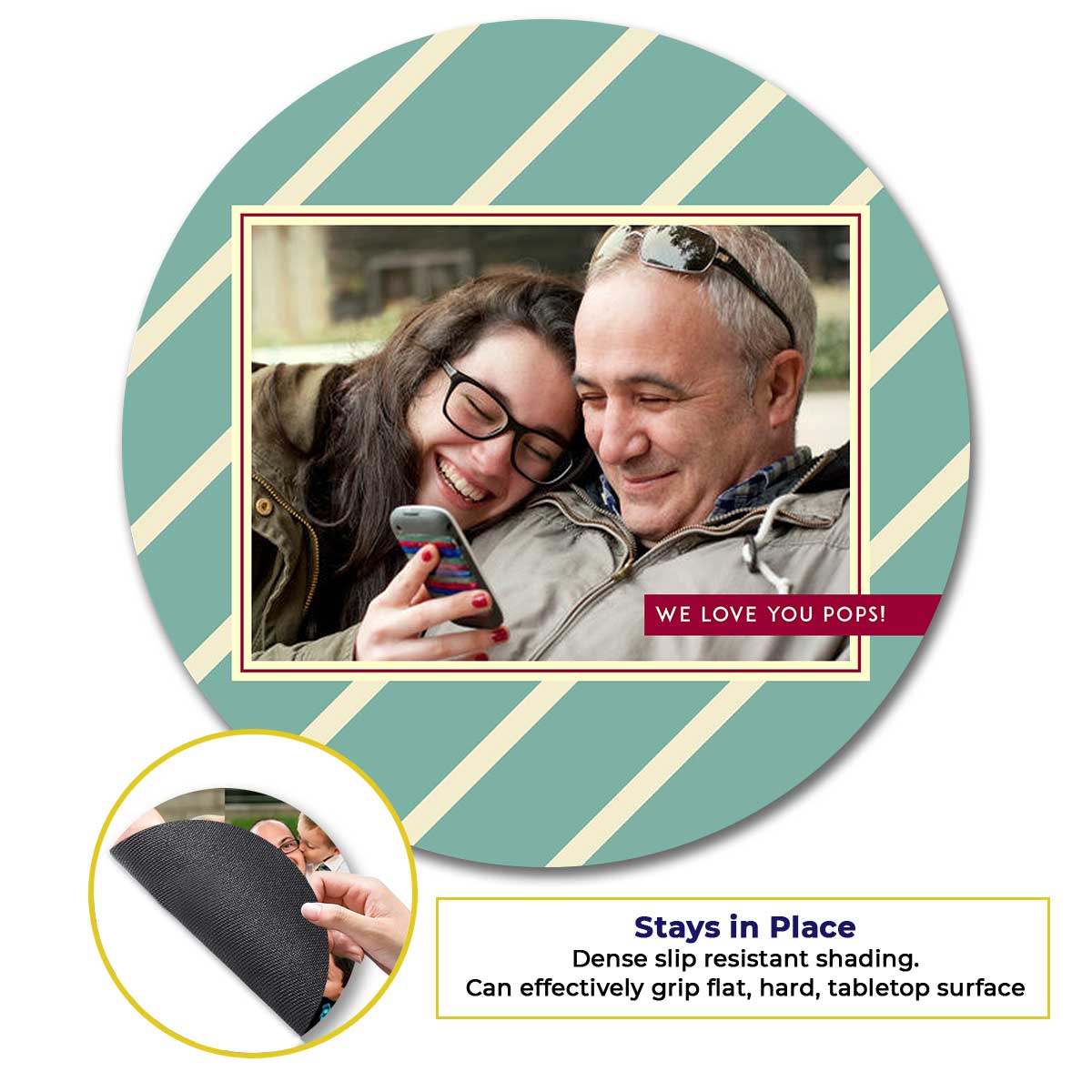 Personalised Single Photo Mouse Pad
