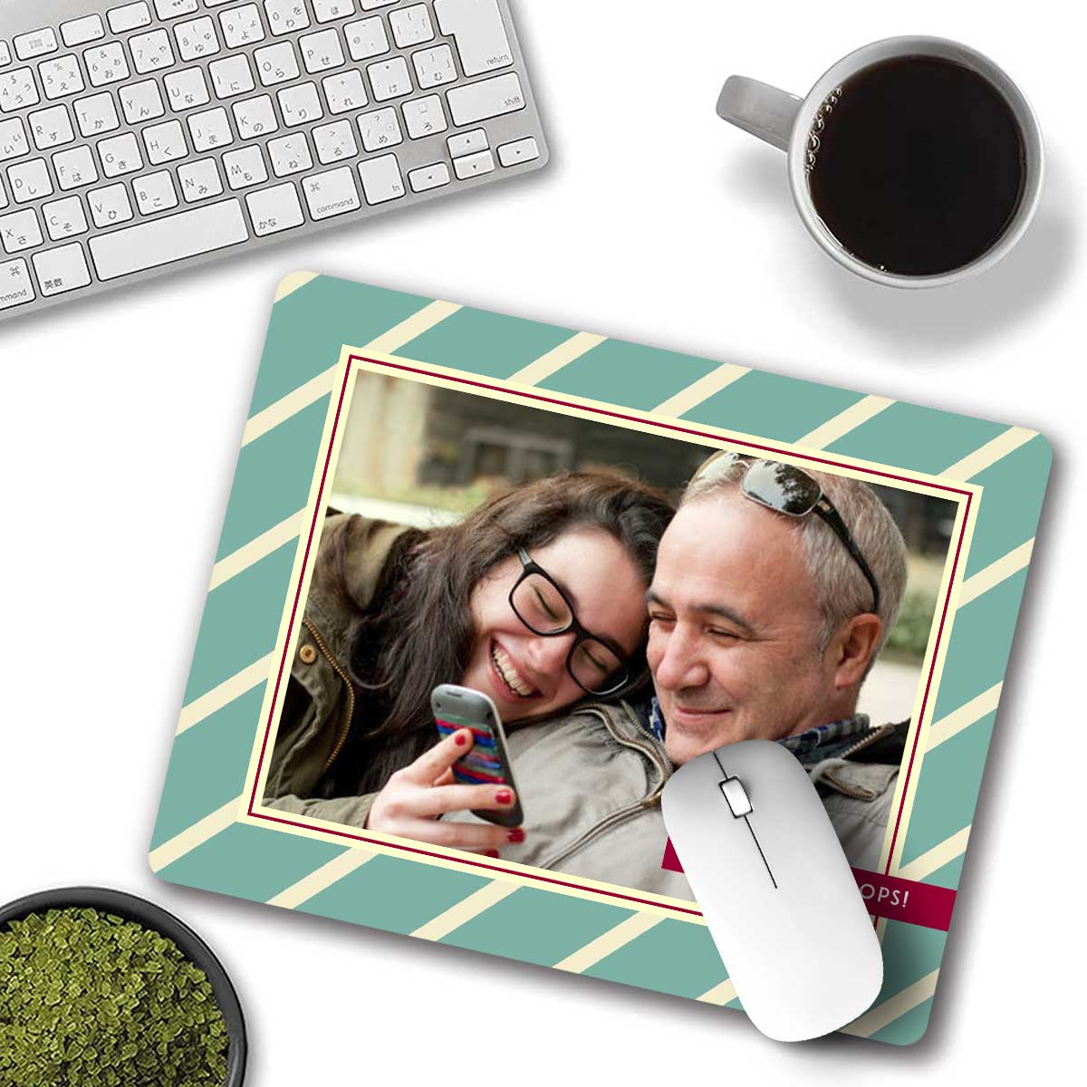 Personalised Single Photo Mouse Pad