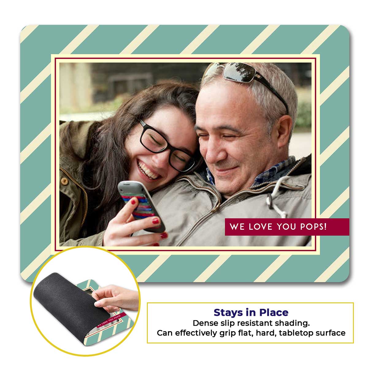 Personalised Single Photo Mouse Pad