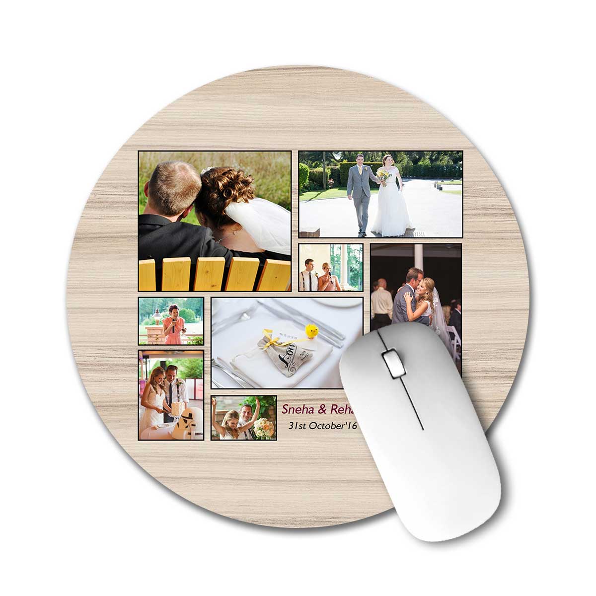 Personalised Memorable Moments Mouse Pad