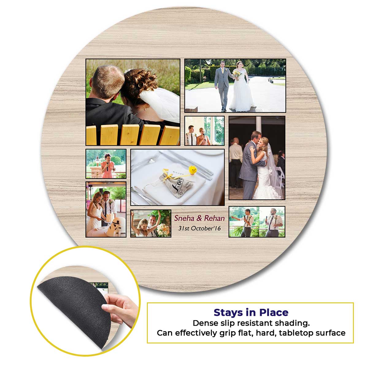 Personalised Memorable Moments Mouse Pad