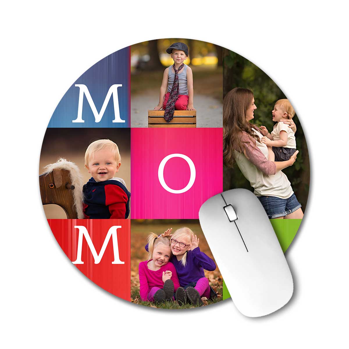 Customized Mom Photo Mouse Pad Gift for Mother's Day 2
