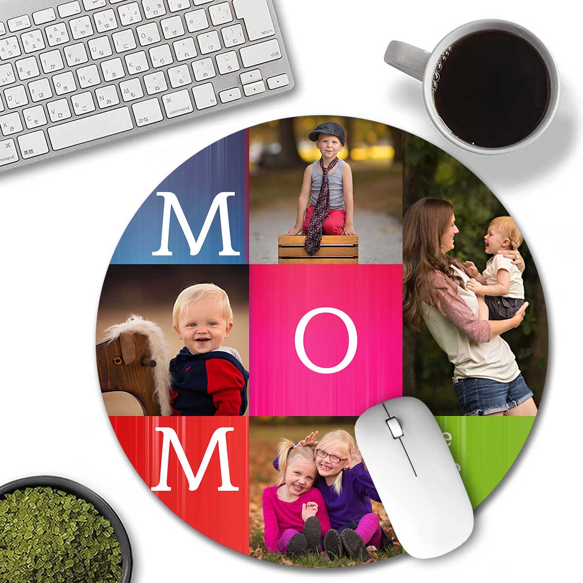 Customized Mom Photo Mouse Pad Gift for Mother's Day 1
