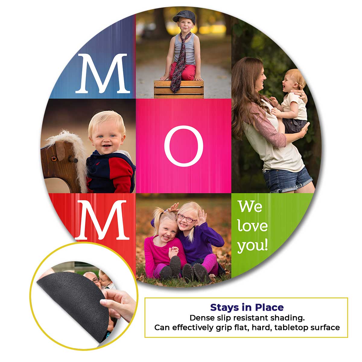 Customized Mom Photo Mouse Pad Gift for Mother's Day 6