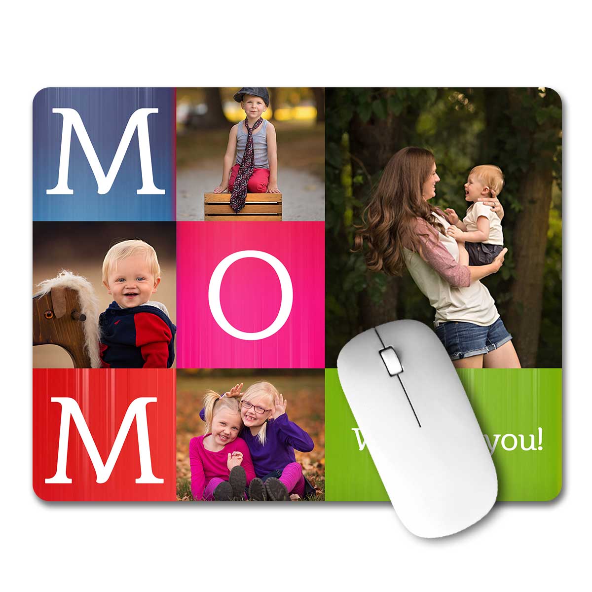 Customized Mom Photo Mouse Pad Gift for Mother's Day 8