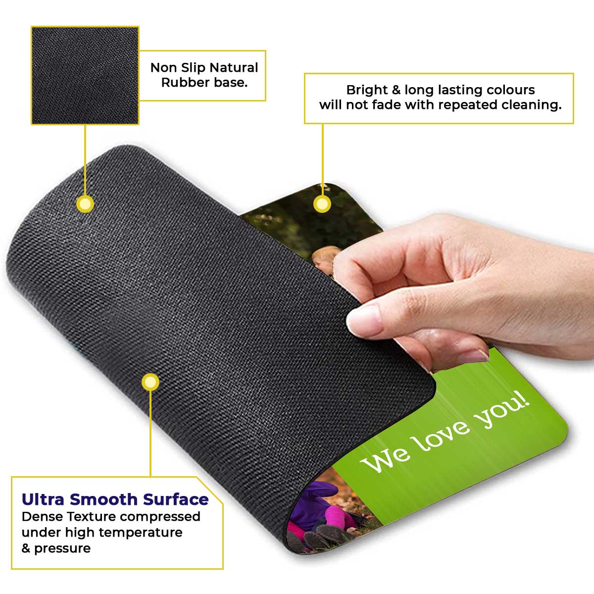 Customized Mom Photo Mouse Pad Gift for Mother's Day 9