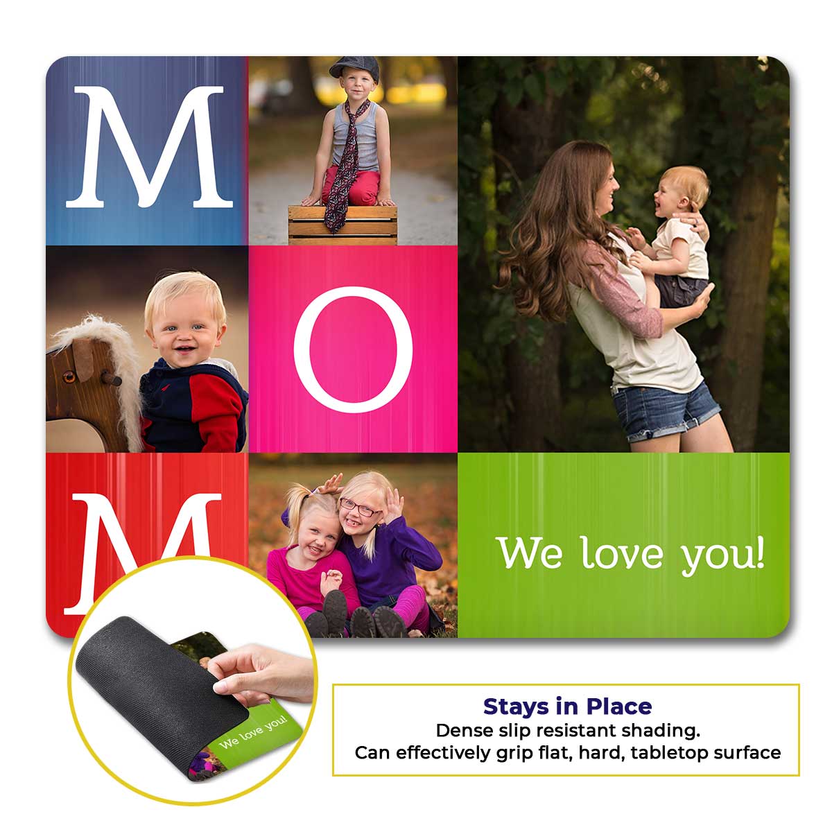 Customized Mom Photo Mouse Pad Gift for Mother's Day 12