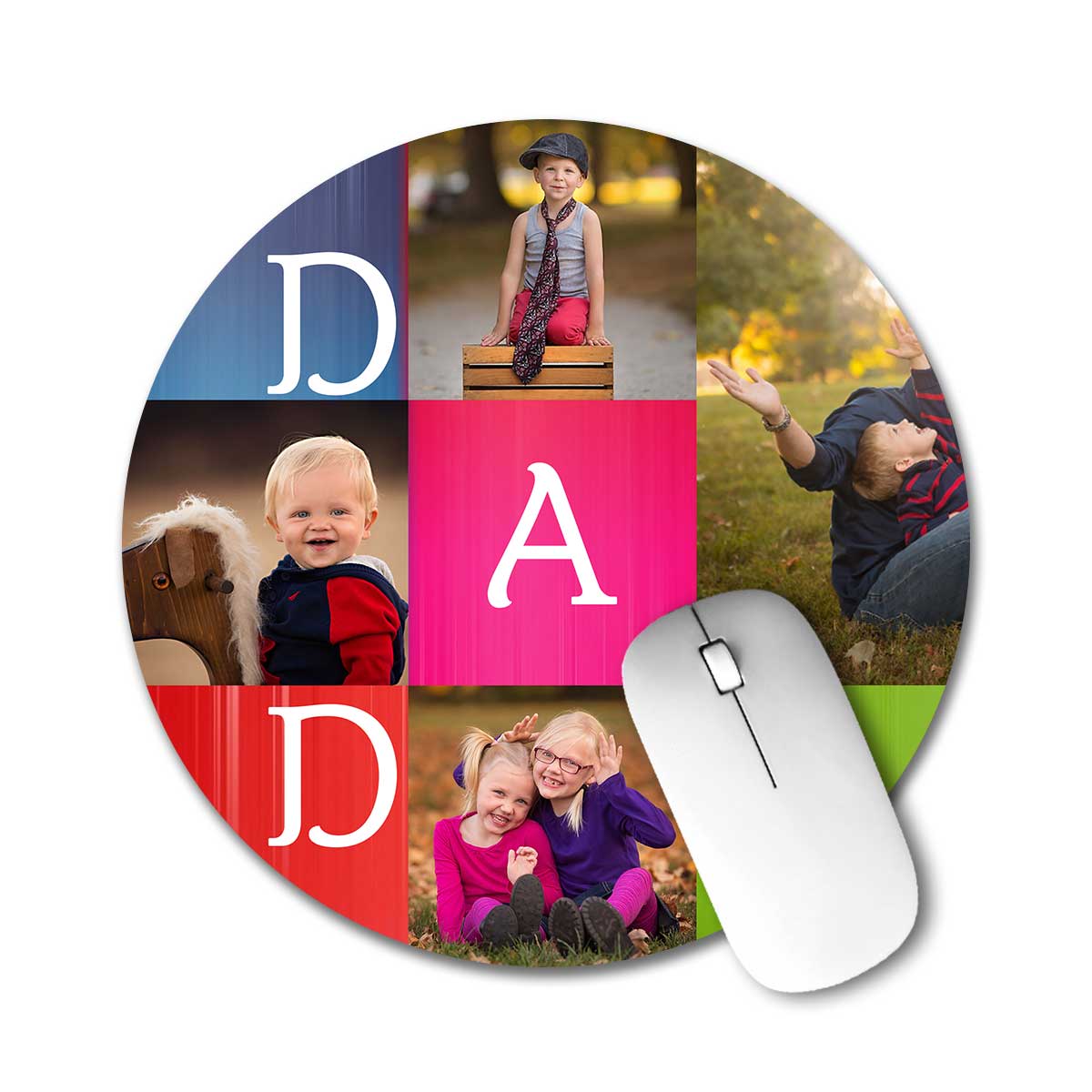 Personalised Dear Daddy Mouse Pad